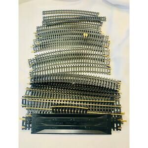 HO Scale Model Railroad Track Lot